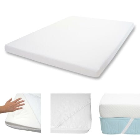 10cm Memoryfoam-Matratzentopper Matratzenschoner 180x200cm