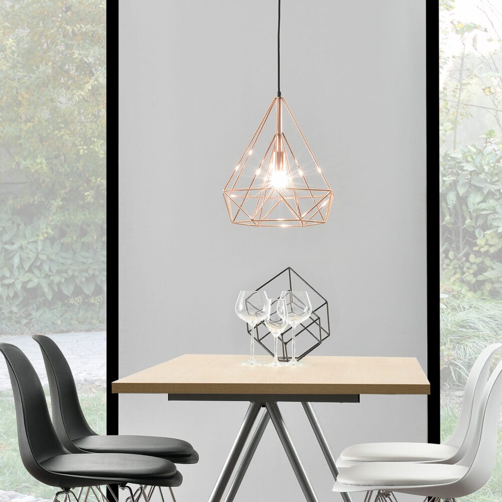 Hängeleuchte Diamond Industrial ø40cm Kupfer