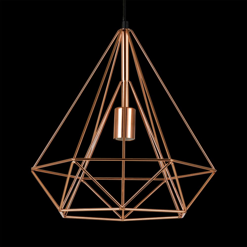 Hängeleuchte Diamond Industrial ø40cm Kupfer