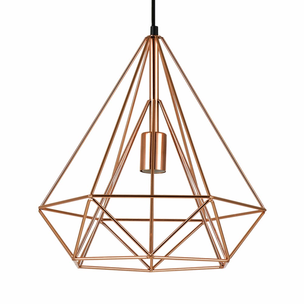 Hängeleuchte Diamond Industrial ø40cm Kupfer