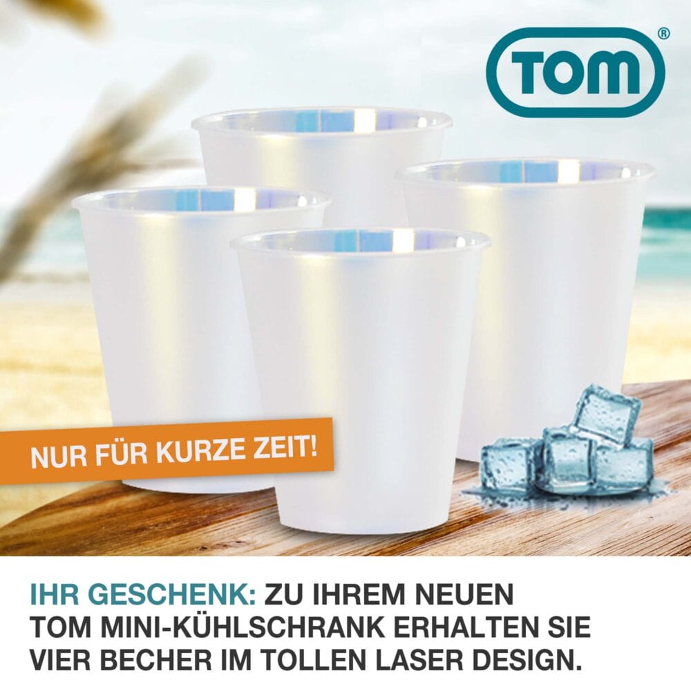 Leiser und tragbarer 2-in-1 Mini-Kühlschrank (15 Liter) für Auto und Büro.