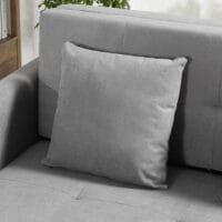 2-Sitzer Sofa Gästebett mit verstecktem Stauraum 152x101x81cm Grau - Sofa mit verstecktem Stauraum für Gäste.