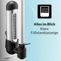 20L Edelstahl Glühweinkocher Wasserkocher