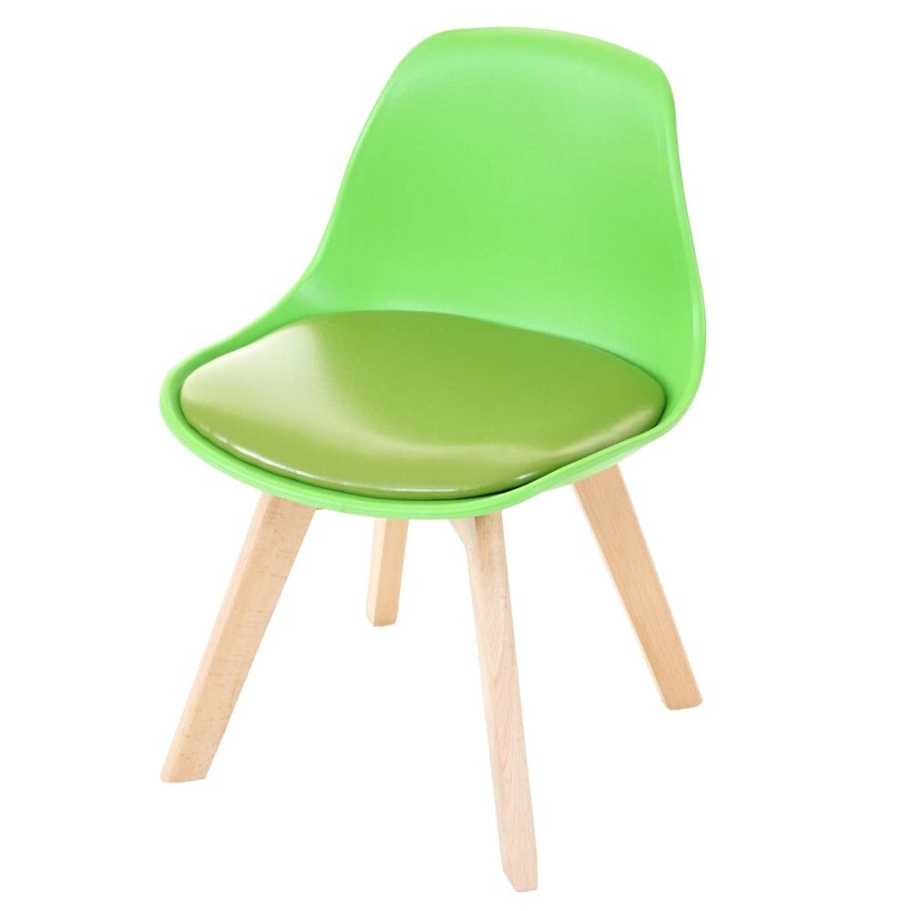 2x Kinderstuhl Kinderhocker 55x38x39cm grün
