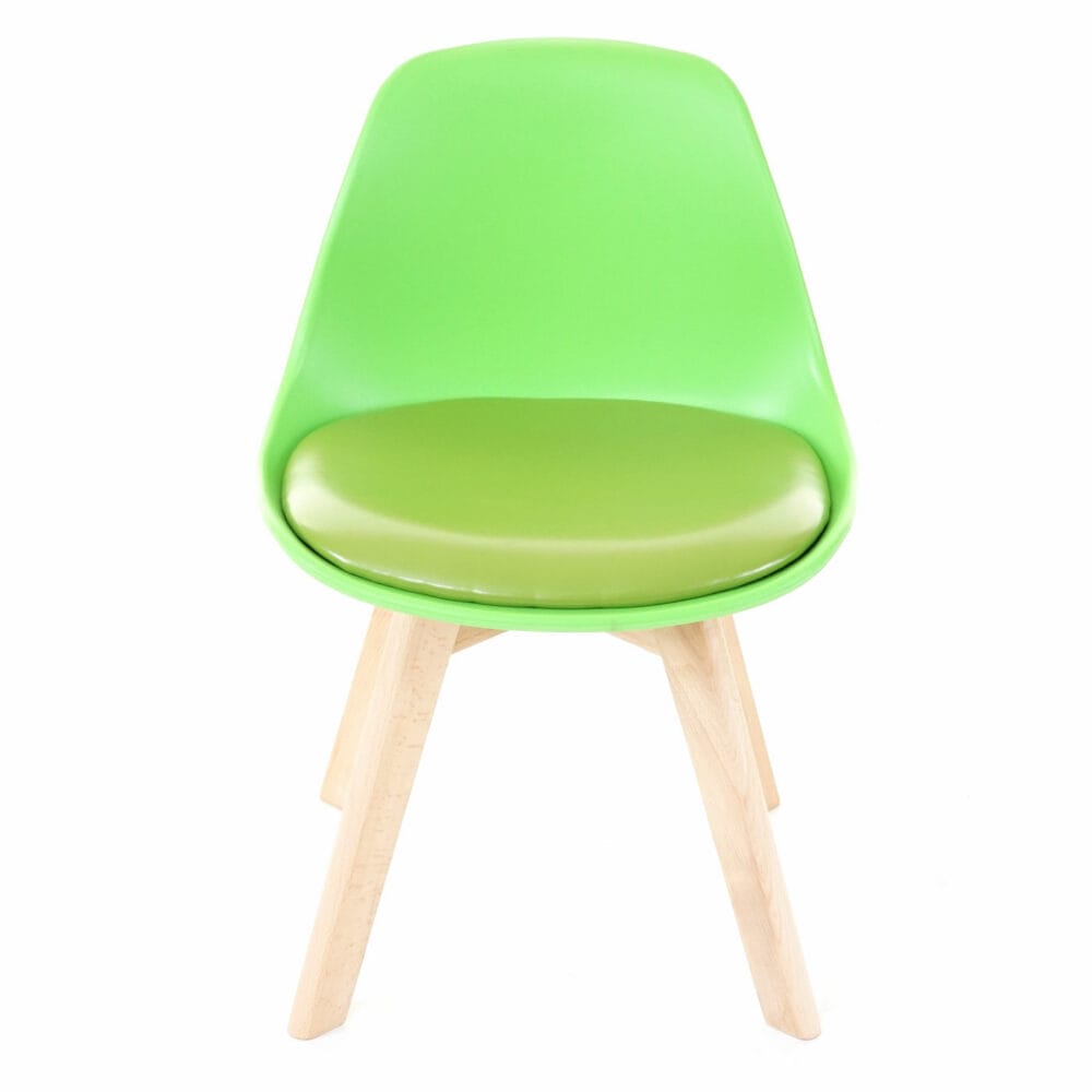2x Kinderstuhl Kinderhocker 55x38x39cm grün