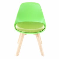 2x Kinderstuhl Kinderhocker 55x38x39cm grün