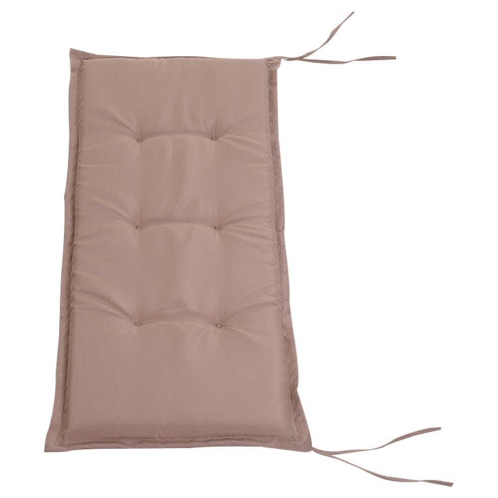 2x Sitzkissen Auflage für Gartenbank Bankauflage L: 120cm Beige