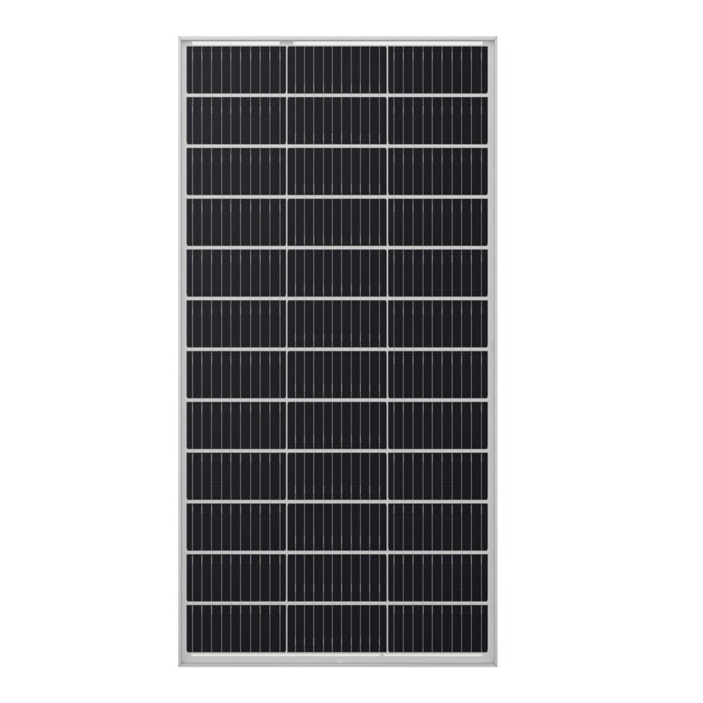 2x Solarpanel Monokristallin - 165W 18V für 12V Batterien Photovoltaik