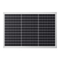 2x Solarpanel Monokristallin - 50W 18V für 12V Batterien Photovoltaik