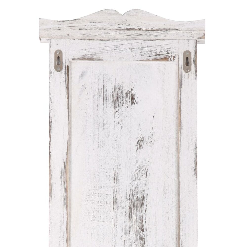 2x Wandgarderobe Shabby 109cm Vintage ~ weiss