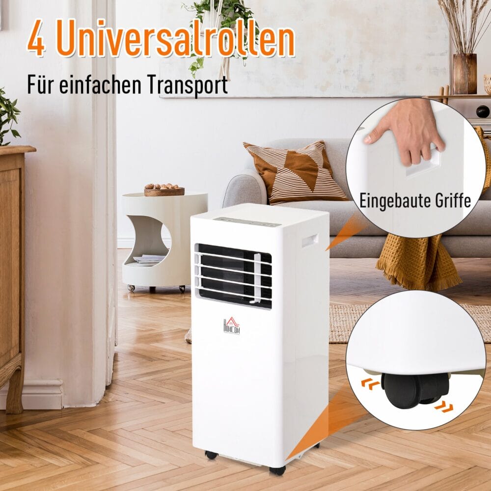 3-in-1 Klimagerät Mobile Klimaanlage Entfeuchter Ventilator