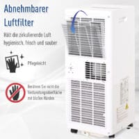 3-in-1 Klimagerät Mobile Klimaanlage Entfeuchter Ventilator