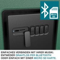 Bluetooth Kühlbox 21 Liter, tragbar und multifunktional als Musikkühlbox.