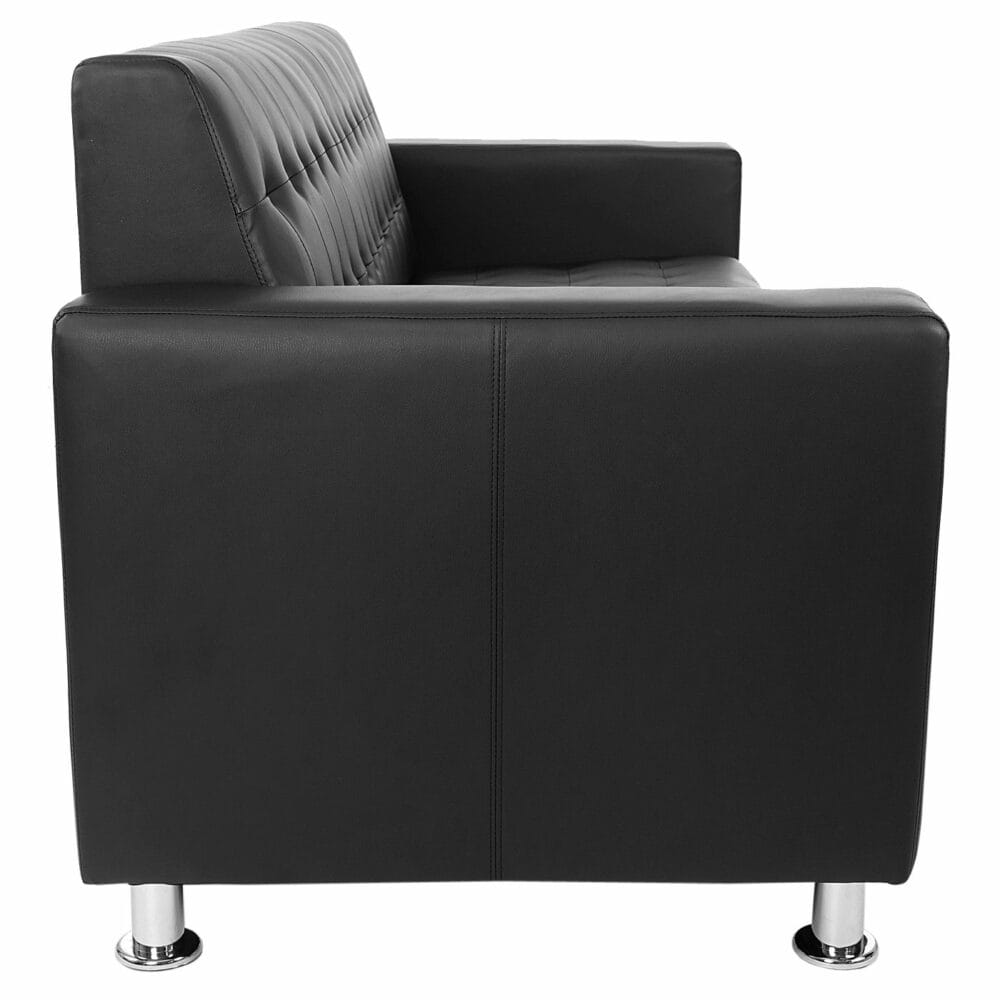 3er Sofa Kunda Couch Loungesofa Metall-Füße