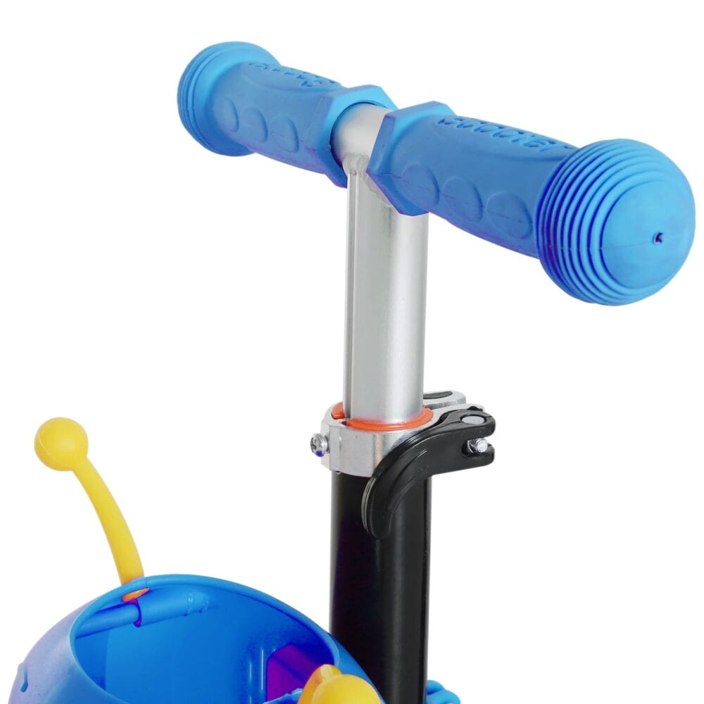 3in1 Kickboard Scooter Trottinett Kinderauto Blau