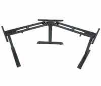 3in1 Variables Tischgestell elektrisch höhenverstellbar mit Memory 47kg anthrazit-grau