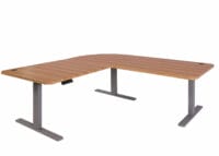 3in1 Variables Tischgestell elektrisch höhenverstellbar mit Memory 47kg anthrazit-grau