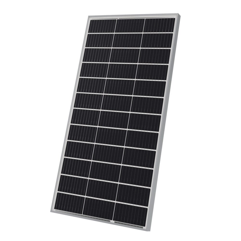 3x Solarpanel Monokristallin - 165W 18V für 12V Batterien Photovoltaik