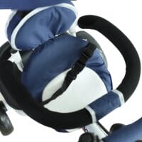 4-in-1 Kinderwagen Dreirad Buggy - Blau