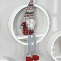 4 tlg. Wandregal Set Rund Hängeregal weiss