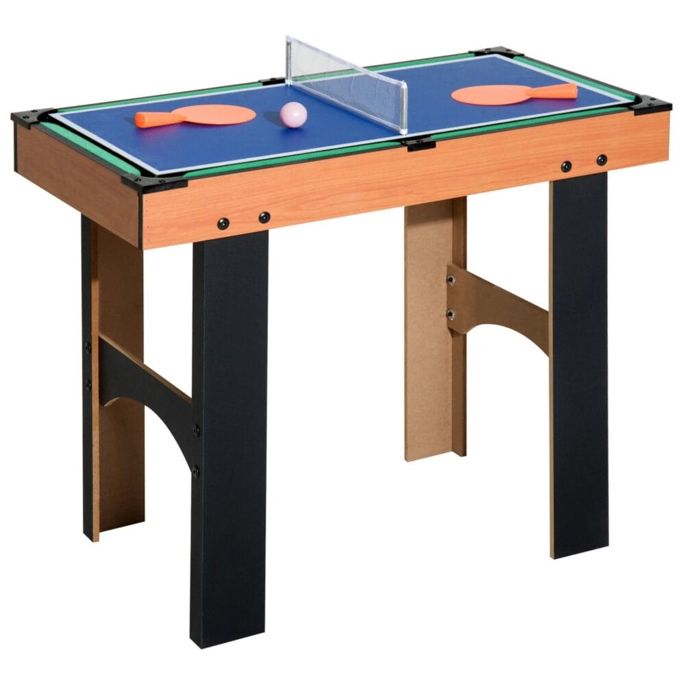 4in1 Spieletisch Tischfussball Tischtennis Hockey Billard