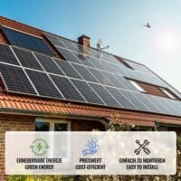 4x Solarpanel Monokristallin - 130W 18V für 12V Batterien Photovoltaik