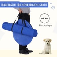 5-tlg. Hunde Agility Set Slalom Hürden Tunnel Sprungring