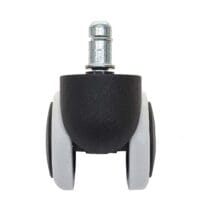 5er-Set Hartbodenrollen Universalrollen Bürostuhl Räder Rollen Ø11mm