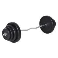70kg Langhantel Set Curlstange Hantel Set verschiedene Gewichte