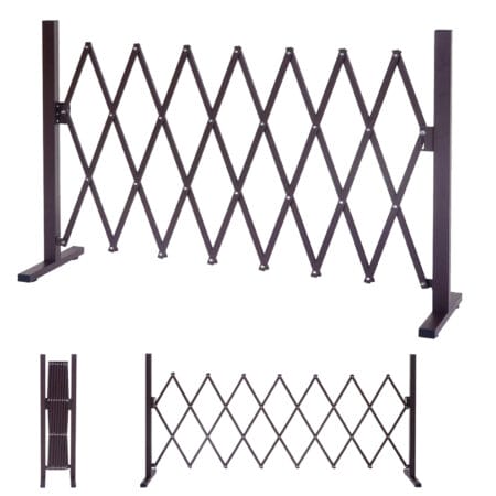 Absperrgitter Tierschutzgitter ausziehbar H: 103cm B: 27-207cm