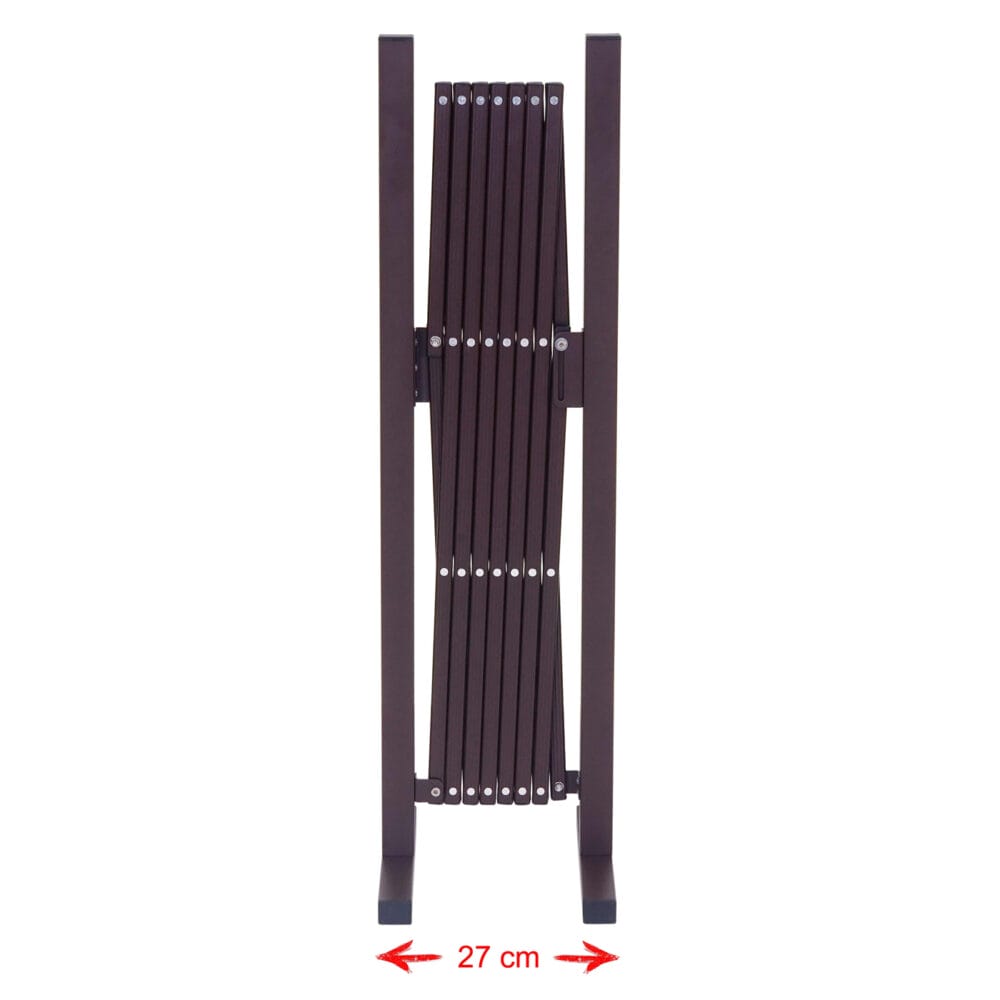 Absperrgitter Tierschutzgitter ausziehbar H: 103cm B: 27-207cm