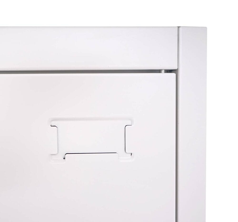 Aktenschrank JAM-H17 2 Türen abschliessbar Metall 185x90x40cm