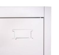 Aktenschrank JAM-H17 2 Türen abschliessbar Metall 185x90x40cm