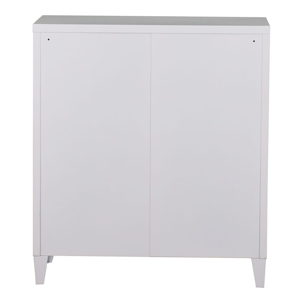 Metallschrank Kommode Oripää 90x80x33cm Weiss