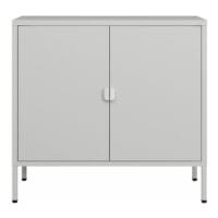 Aktenschrank Hailuoto 80x40x75cm Hellgrau