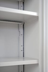 Aktenschrank Valberg 2 Türen 140x92x37cm ~ grau