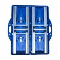 Alu Campingtisch Picknick 4-Sitzer klappbar Blau