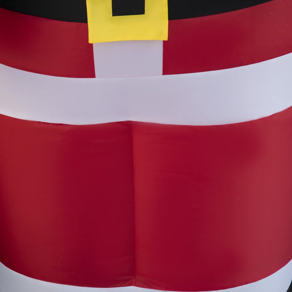 Aufblasbarer 210cm Weihnachtsmann mit Weihnachtsbaum LED