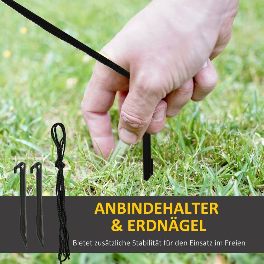 Aufblasbarer LED Schneemann mit Pinguin 213cm