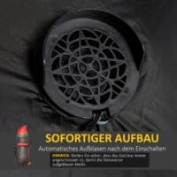 Aufblasbarer Pinguin 155cm beleuchtet
