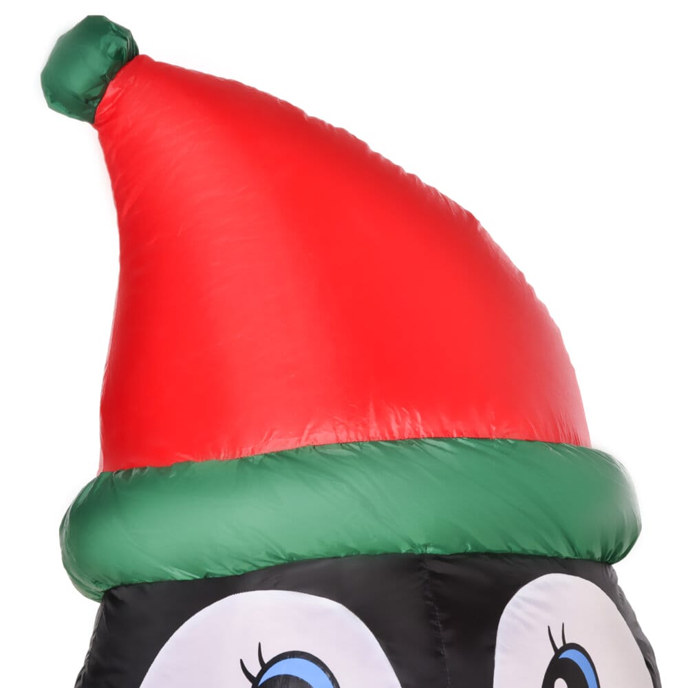Aufblasbarer Pinguin 155cm beleuchtet