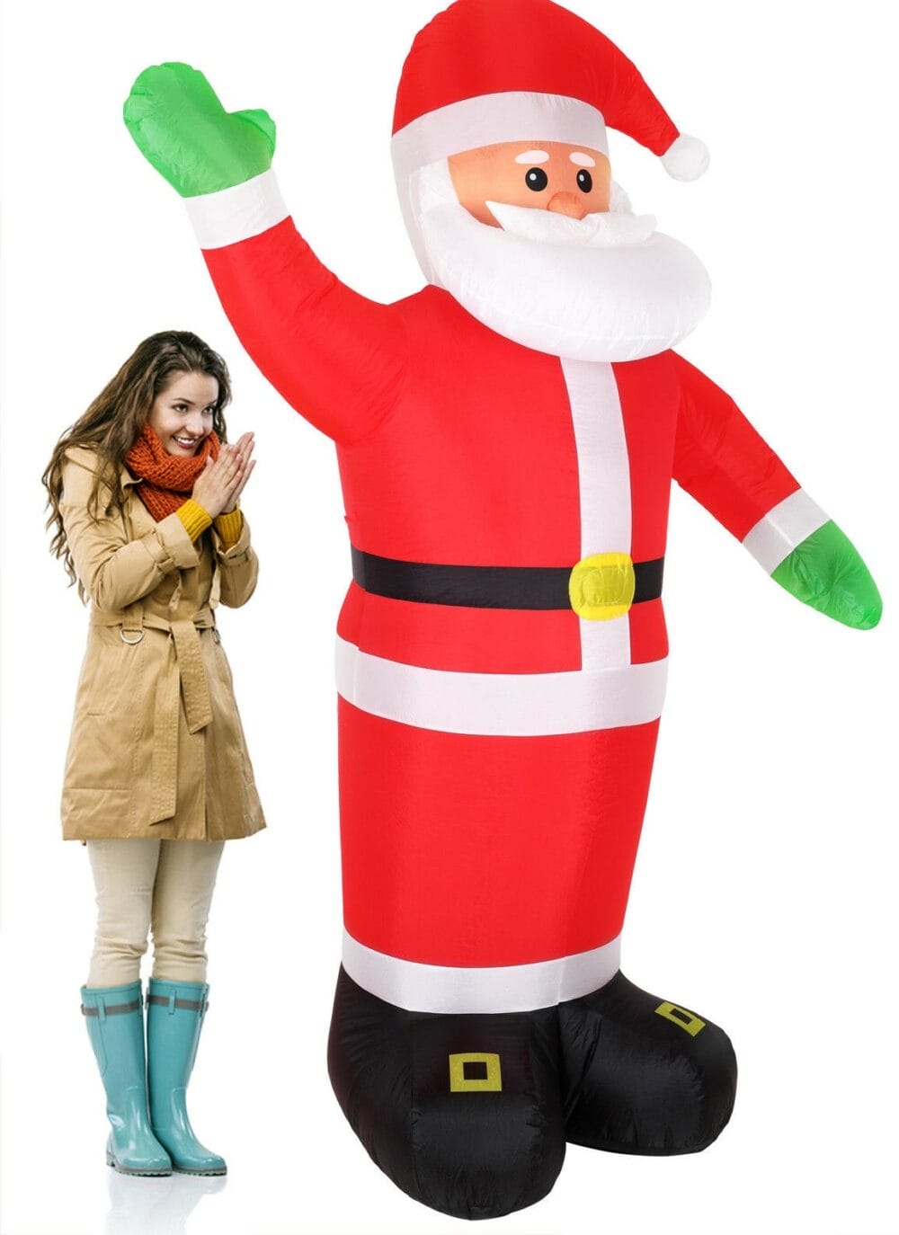 Aufblasbarer Weihnachtsmann 250cm XXL