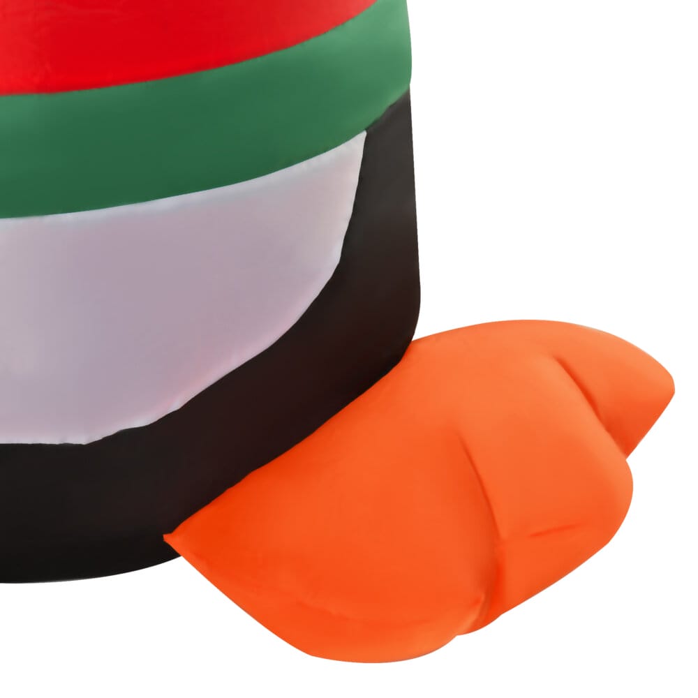Aufblasbarer XL Pinguin 188cm beleuchtet