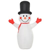 Aufblasbarer XL Schneemann 180cm beleuchtet