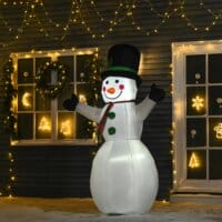 Aufblasbarer XL Schneemann 193cm beleuchtet