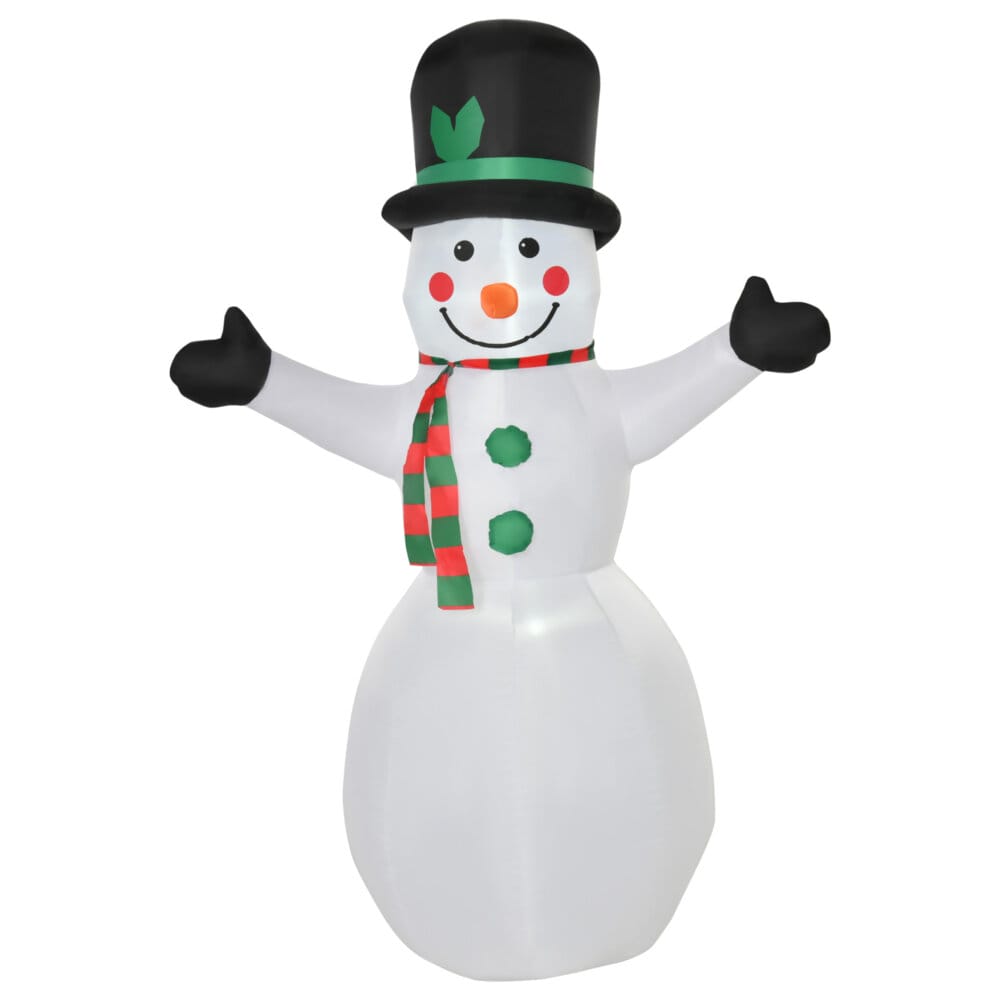 Aufblasbarer XL Schneemann 193cm beleuchtet