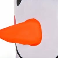 Aufblasbarer XL Schneemann 193cm beleuchtet