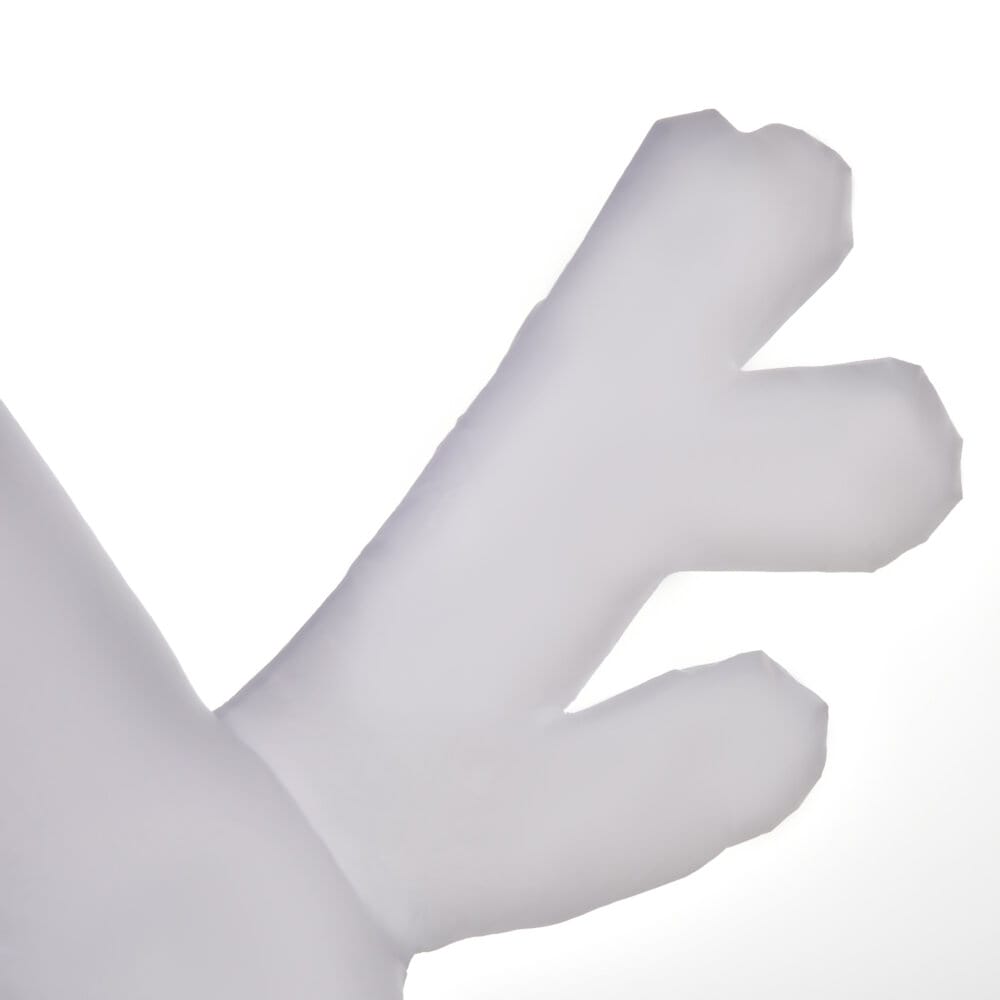 Aufblasbarer XL Schneemann mit Drehlichtern 180cm