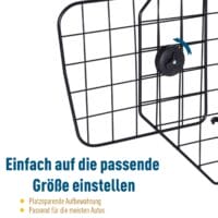 Auto Hundegitter Schutzgitter Gepäckgitter verstellbar