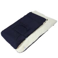 Babyfusssack Winterfusssack blau- 90cm